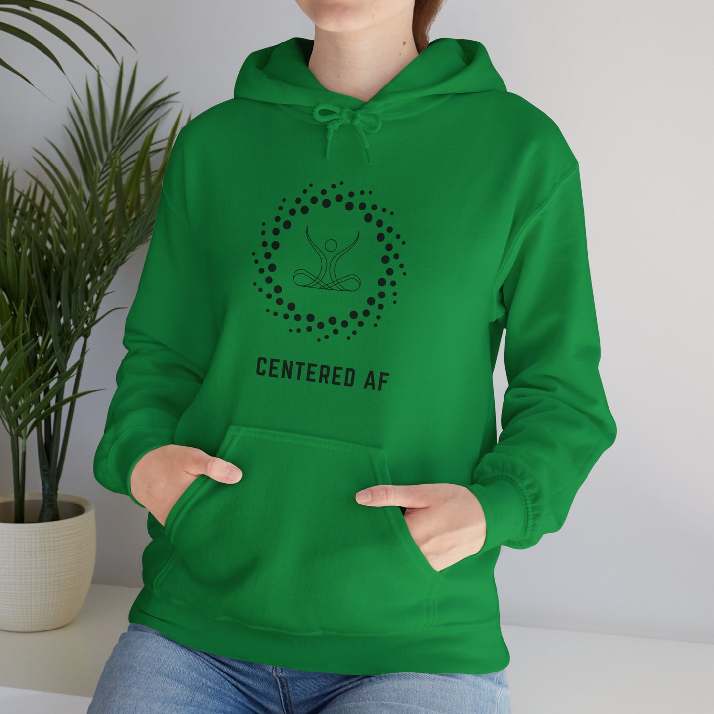 Centered AF Unisex Heavy Blend™ Hooded Sweatshirt