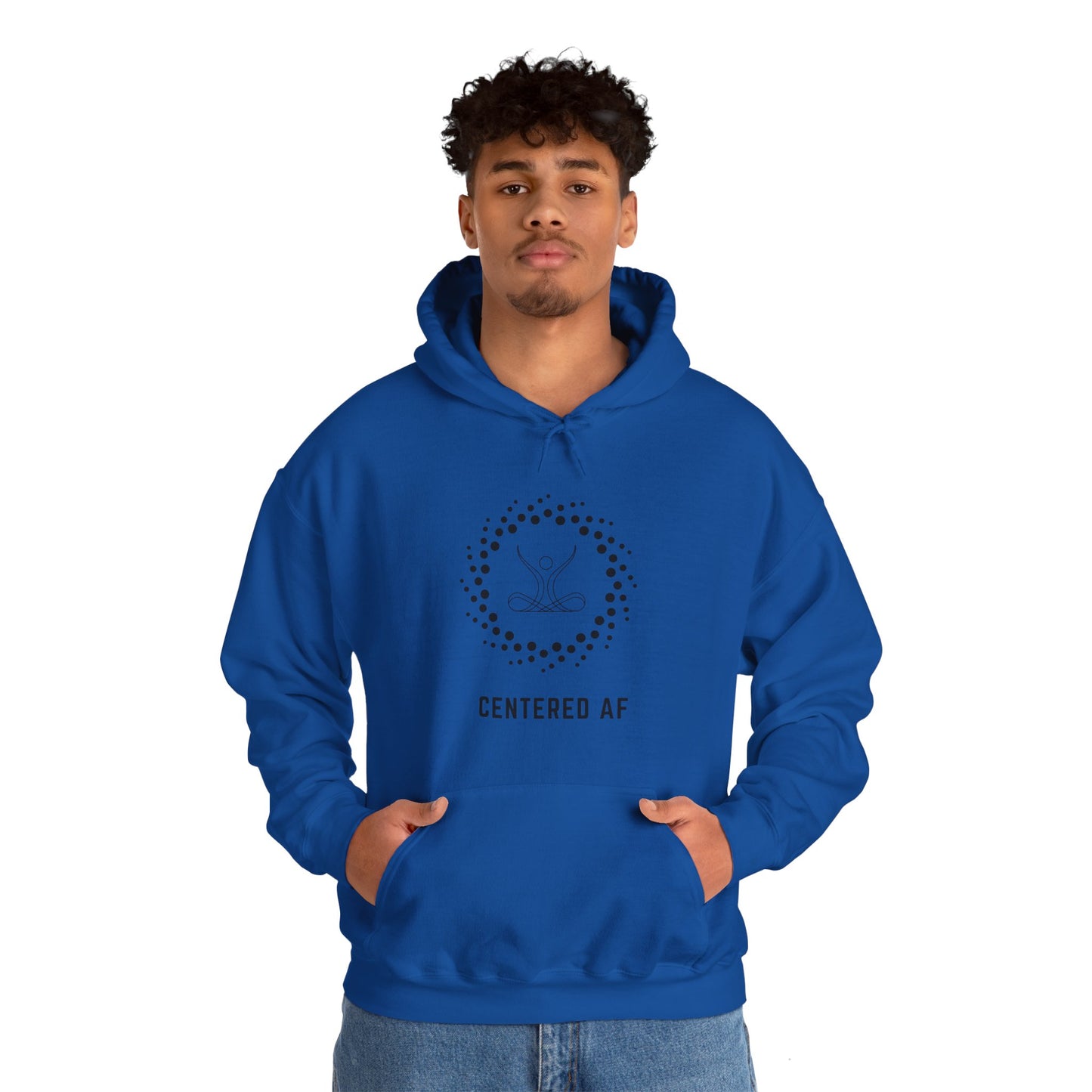 Centered AF Unisex Heavy Blend™ Hooded Sweatshirt