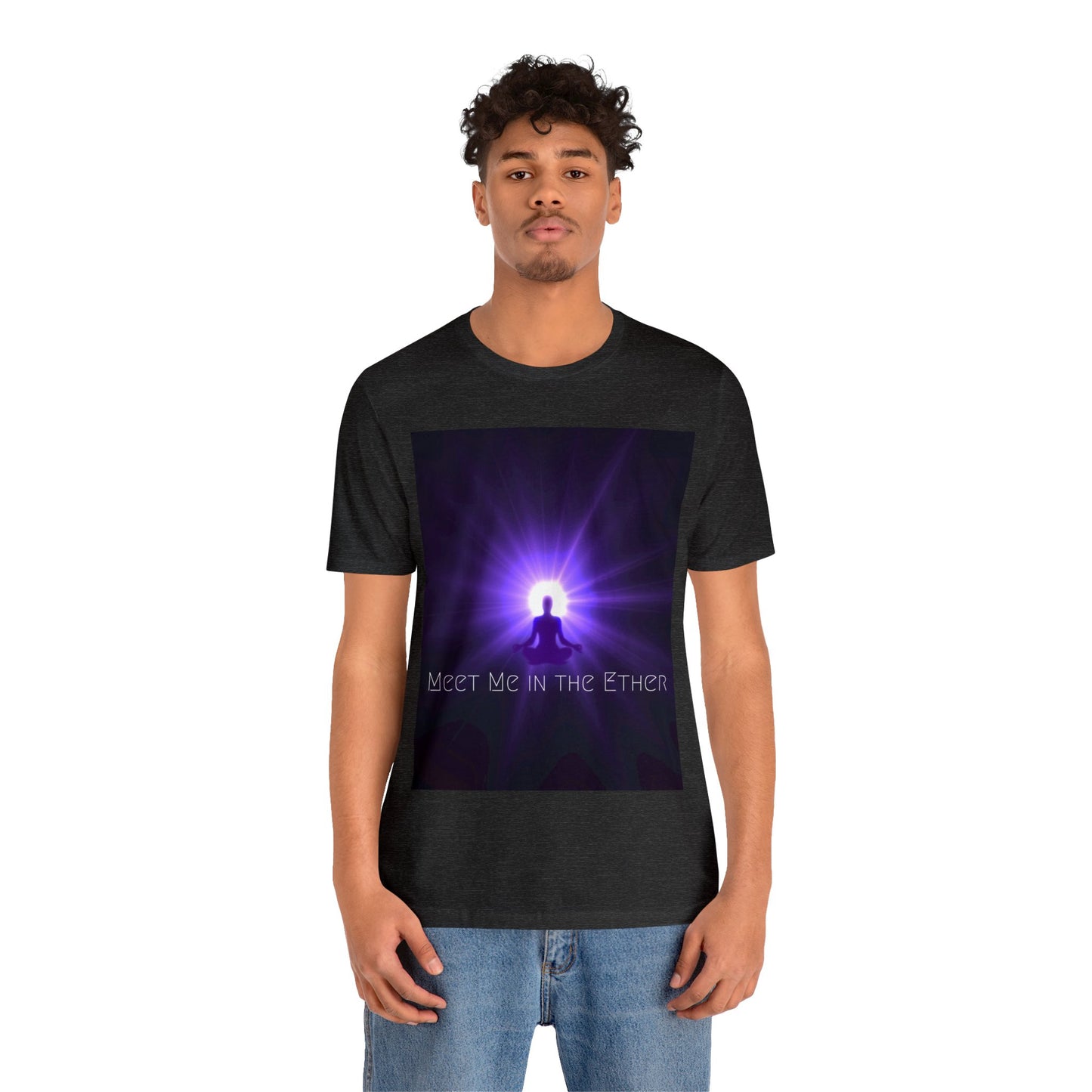 Meet Me in the Ether Unisex Jersey Short Sleeve Tee