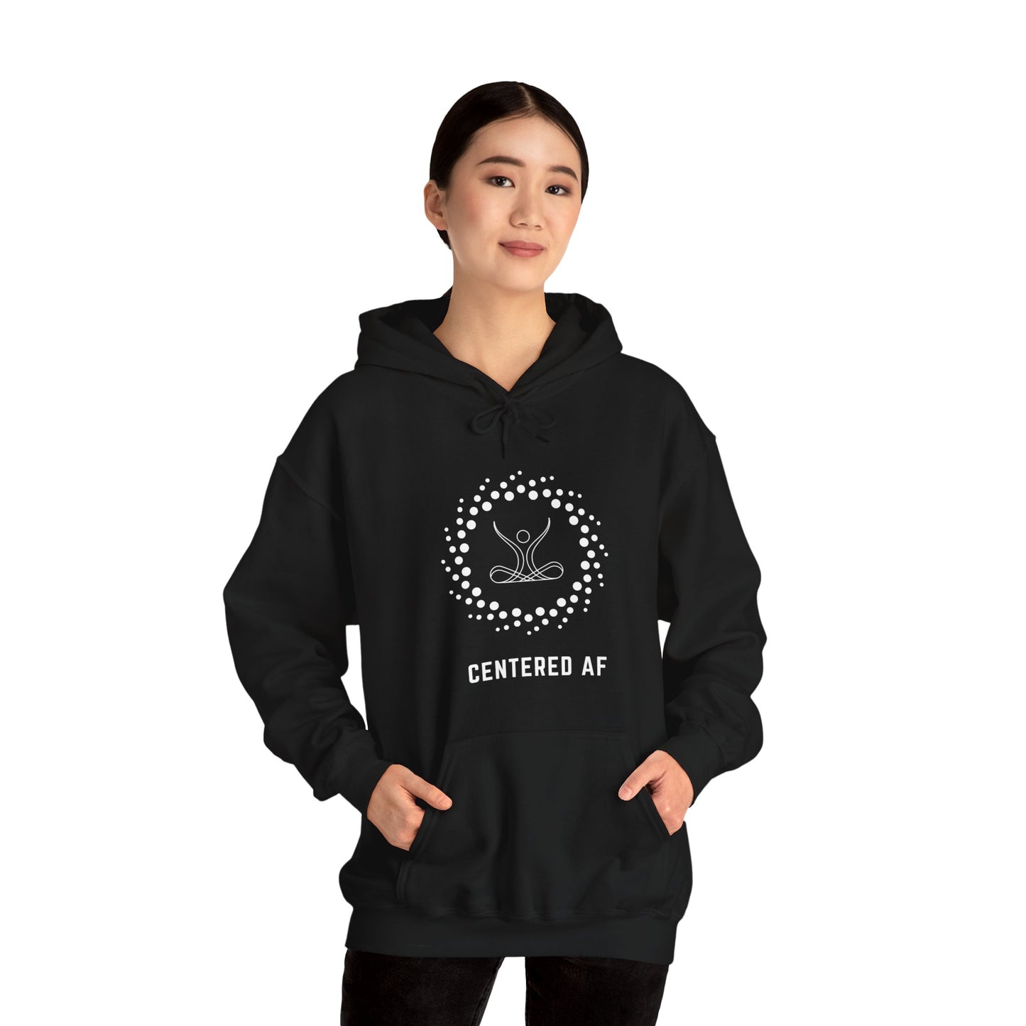 Centered AF Unisex Heavy Blend™ Hooded Sweatshirt