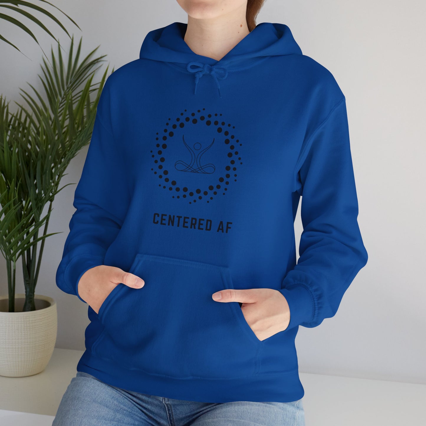 Centered AF Unisex Heavy Blend™ Hooded Sweatshirt