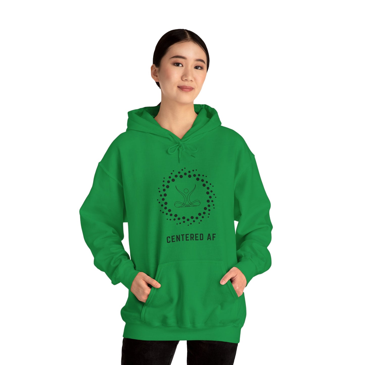 Centered AF Unisex Heavy Blend™ Hooded Sweatshirt