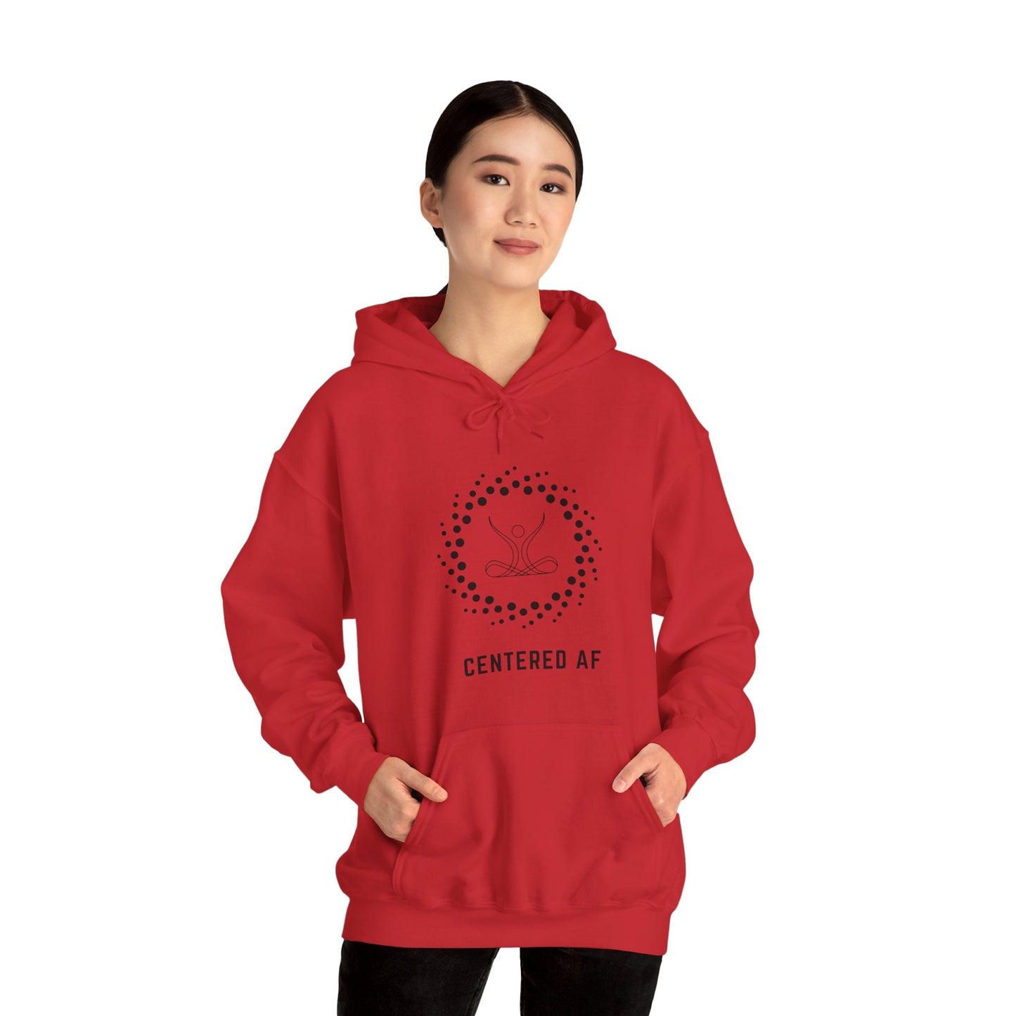 Centered AF Unisex Heavy Blend™ Hooded Sweatshirt