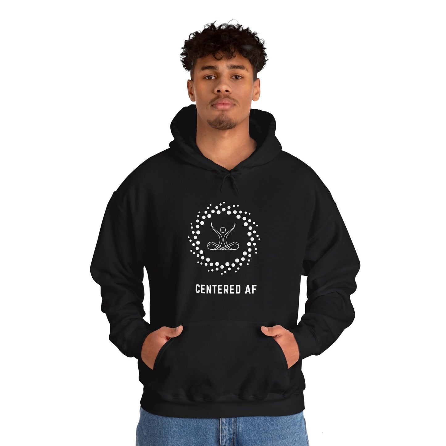 Centered AF Unisex Heavy Blend™ Hooded Sweatshirt