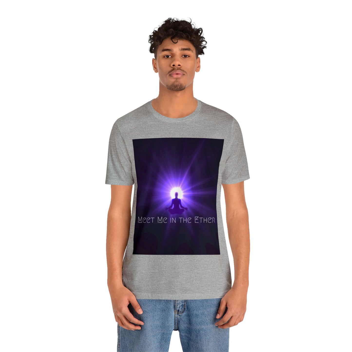 Meet Me in the Ether Unisex Jersey Short Sleeve Tee