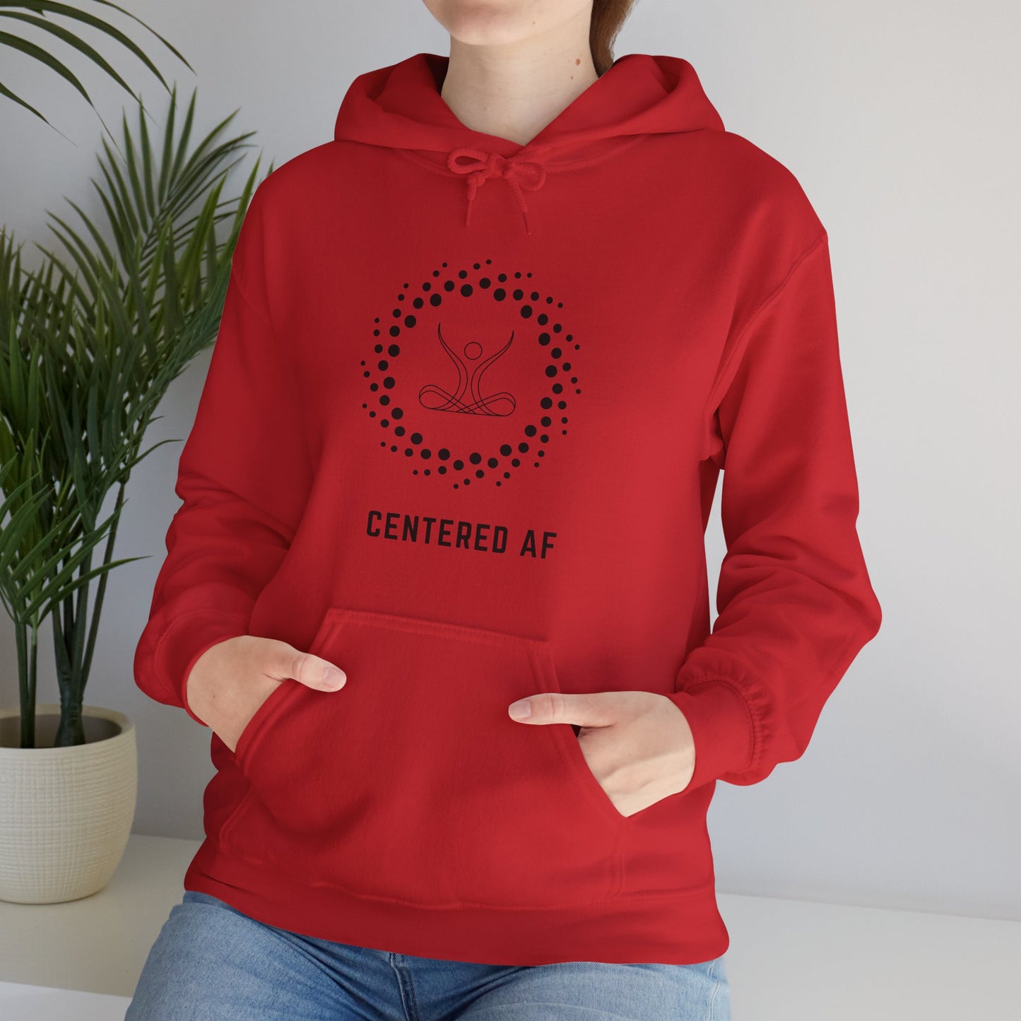 Centered AF Unisex Heavy Blend™ Hooded Sweatshirt