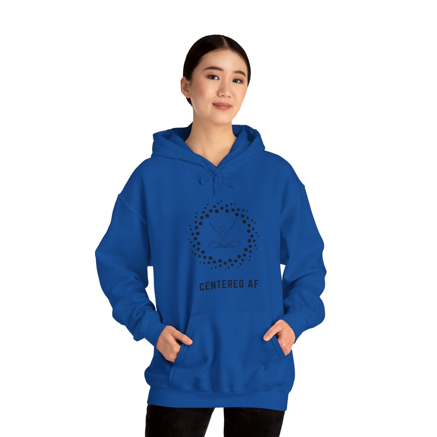 Centered AF Unisex Heavy Blend™ Hooded Sweatshirt